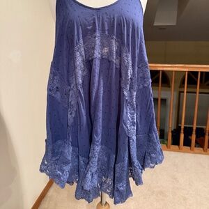 Free People lace sleep slip